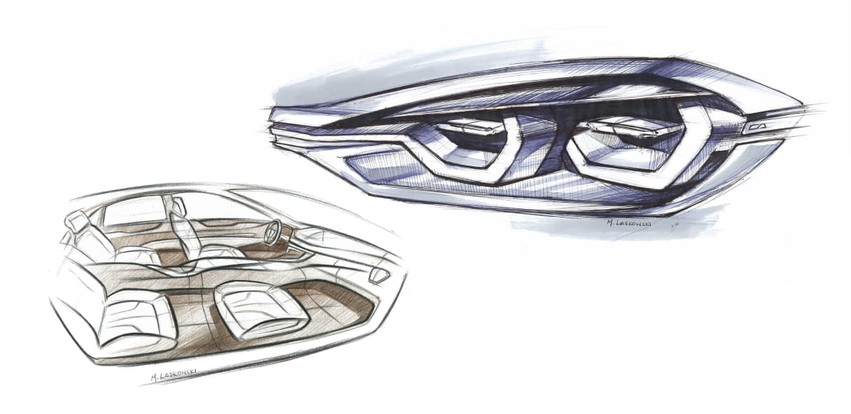 Personal design sketches