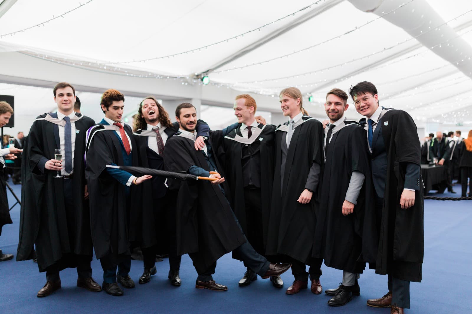 Graduation day at Imperial College London. Since that time, you can call me a Master.